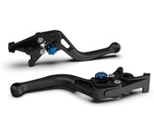 LSL Palanca de freno  BOW R22, perla corta, negra volada/azul - Azul