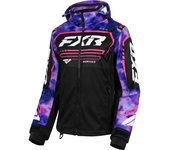 FXR RRX 2025 Chaqueta impermeable de motocross para mujer - Rosa Lila (M)