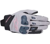 Alpinestars Stella Sp X 1 Guantes de moto para mujer - Negro Gris (XS)