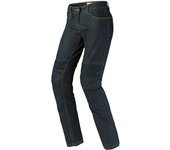Spidi J&Racing Vaqueros de moto para mujer - Negro Azul (29)