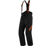 FXR Clutch FX 2023 Pantalones baberos para motos de nieve - Negro Naranja (2XL)