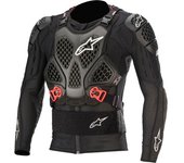 Alpinestars Bionic Tech V2 Chaqueta Protector - Negro Rojo (2XL)