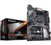 placa amd ryzen gigabyte b450 aorus elite am4 ddr4 pcx atx hdmi dvi