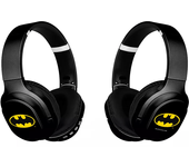headphones stereo inalambricos con micro batman 002 dc negro