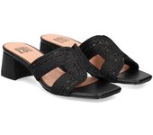 Bibi Lou Sandalias Con Tacón Mujer - Negro Talla 37