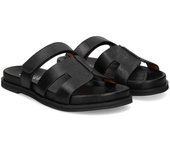 Bibi Lou Sandalias Planas Mujer - Negro Talla 38