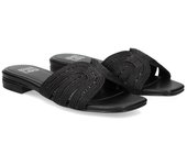 Bibi Lou Sandalias Planas Mujer - Negro Talla 39