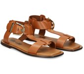 Bibi Lou Sandalias Planas Mujer - Marrón Talla 40