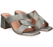 Bibi Lou Sandalias Con Tacón Mujer - Plata Talla 38