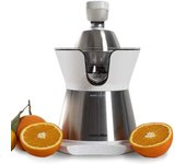 Exprimidor Universal Blue Juicy -|300/gr | 300 W | Con brazo | 2 filtros | Inox, Blanco