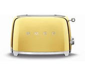 Smeg TSF01GOEU tostadora 6 2 rebanada(s) 950 W Oro