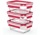 EMSA CLIP & CLOSE N10511 Rectangular Establecer Azul, Transparente 3 pieza(s)
