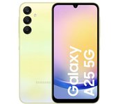 Samsung Galaxy A25 5G SM-A256B 16,5 cm (6.5") SIM doble Android 14 USB Tipo C 128 GB 5000 mAh Amarillo