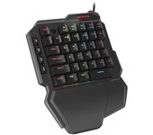 GENESIS Thor 100 RGB teclado numérico Universal USB Negro