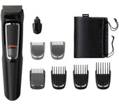 Philips MULTIGROOM Series 3000 Cara y cabello 8 en 1 con 8 herramientas