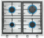 Encimera de gas Teka EX 60.1 4G AI AL CI | Acero inoxidable | 58 cm | 4 zonas