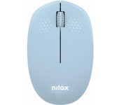 Ratón Wireless Nilox NXMOWI4012 | Óptico | 1000 DPI | 3 botones | Azul