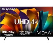 Hisense 85A6N Televisor 2,16 m (85") 4K Ultra HD Smart TV Wifi Negro 400 cd / m²