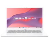 ASUS Chromebook Plus CX34 CX3402CBA-MW0345 - Ordenador Portátil 14" Full HD (Intel Core i3-1215U, 8GB RAM, 256GB Flash, UHD Graphics, ChromeOS) Blanco Perla - Teclado QWERTY español
