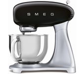 Smeg SMF02BLEU batidora Batidora de varillas 800 W Negro, Plata