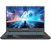 GIGABYTE Gaming G5 MF5-52PT353SD ordenador portatil Intel® Core™ i5 i5-12500H Portátil 39,6 cm (15.6") Full HD 8 GB DDR5-SDRAM 512 GB SSD NVIDIA GeForce RTX 4050 Wi-Fi 6E (802.11ax) FreeDOS Negro