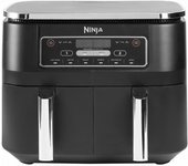 Ninja AF300 Doble 7,6 L Independiente 2470 W Freidora de aire caliente Negro