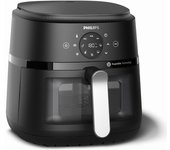 Philips 2000 series Airfryer serie 2000 de 6,2 l, plata