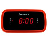 Sunstech FRD60 Reloj Negro, Rojo
