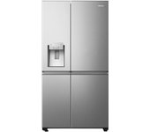Hisense RS818N4TIE1 nevera puerta lado a lado Independiente 632 L E Acero inoxidable