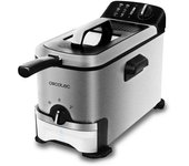 Freidora Cecotec CleanFry Infinity 3000 ProFilter | 2400 W | Negro, Acero inoxidable