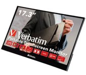 Monitor Portátil Táctil Verbatim PMT-17 17.3"/ Full HD/ Multimedia/ Negro