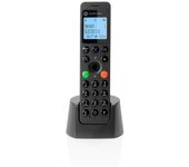 Teléfono inalámbrico Motorola DOT201 DECT Altavoz 100 contactos Negro terminal con pantalla
