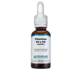 Douglas Laboratories Vitaminas D3 y K2 líquidas 25 ml