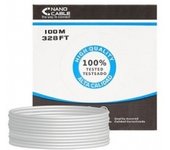 CABLE RED UTP CAT6 RJ45 NANOCABLE 100M RIGIDO