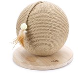 Rascador Para Gatos Bola De Madera Designed By Lotte 30x27 Cm