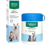 40 unidades Stangest Dog Pack Optican Ojos + Toallitas Para Perros 40 Unidades