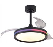 Ventilador led aspas desplegables north rgb cct dim (40w)