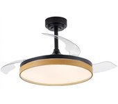 Ventilador led aspas plegables panam cct dim (72w)