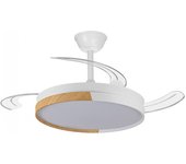 Ventilador led aspas plegables ecoro cct dim (45w)