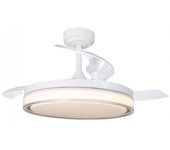 Ventilador led con aspas plegables aneto cct dim (72w)