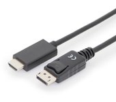 Digitus Cable Adaptador DisplayPort-HDMI 2m