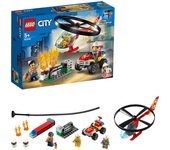 Lego Intervención Helicóptero Bomberos