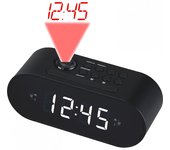 Denver CRP-717 Radio Despertador Negro