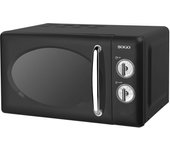 Sogo Microondas 20L 700W Vintage Negro