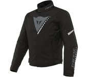 Dainese Veloce D-Dry Chaqueta textil de la motocicleta - Negro Gris Blanco (46)