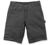 Carhartt Rigby Dungaree cortos - Negro Gris (40)