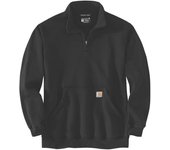 Carhartt Quarter-Zip Sudadera - Negro (L)