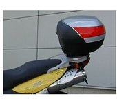 SHAD TOP MASTER BMW F650 GS Conexión en mayúsculas - Negro