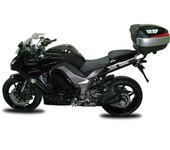 SHAD TOP MASTER KAWASAKI Z1000SX Conexión en mayúsculas - Negro