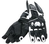Bores Race Guantes - Negro Blanco (3XL)